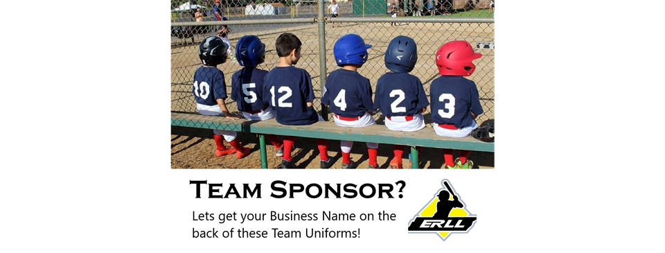 Sponsor's Needed